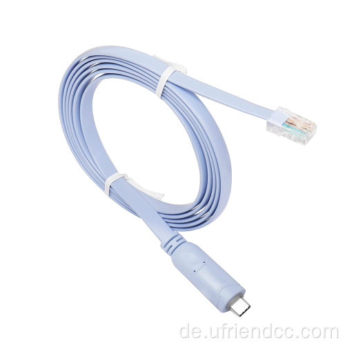 USB/Typ-C zu RJ45 Serien-Debug-Kabel PL2303 kompatibel